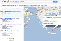 Google Public Alerts: ειδοποιήσεις για έντονα καιρικά φαινόμενα μέσω Google Maps
