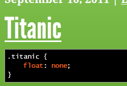 titanic