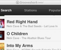 Το Grooveshark φτάνει έμμεσα και στο iPhone, με τη βοήθεια της HTML5
