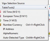 TableTools2: Ένα μικρό Excel στο δεξί κλικ του Firefox σας