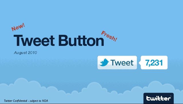 New tweet button