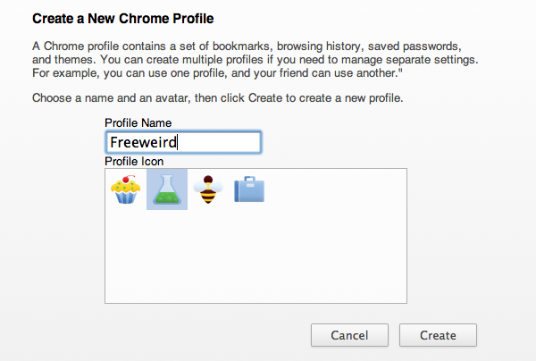 Google Chrome Profiles