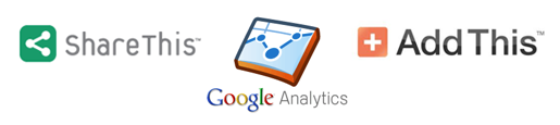 Στατιστικά από ShareThis και AddThis από το Google Analytics