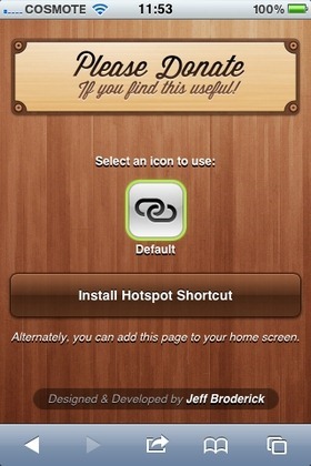 iPhone settings shortcuts