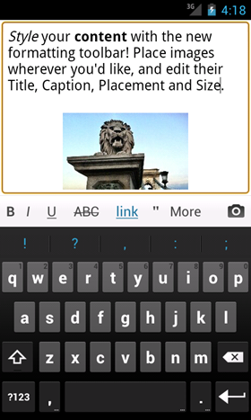Wordpress for Android