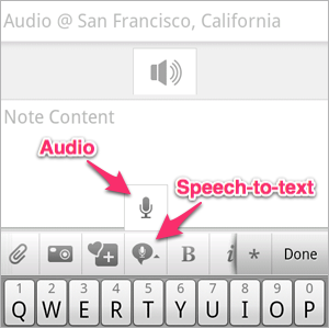 Το Evernote για Android φέρνει αναγνώριση ομιλίας