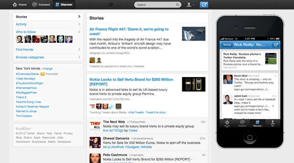 Twitter Discover