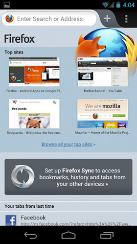Firefox για Android