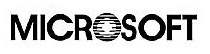 Microsoft Logo (1982 - 1986)
