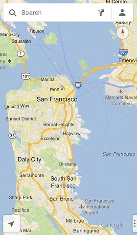 Google Maps για iPhone